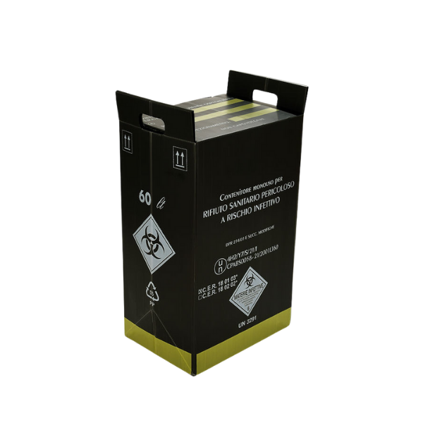 Nádoby na ofenzivní a farmaceutický odpad, objem 40l