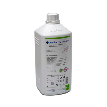 Antimicrobial wash for cleaning, moisturizing and wound care, Actolind® w Solution