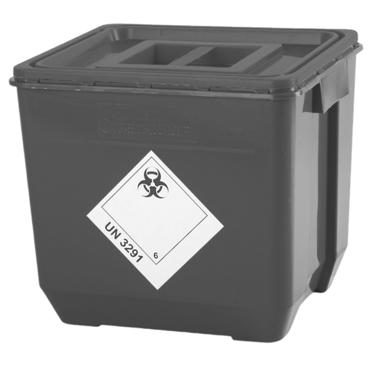 Nádoby na klinický odpad řady PPM, černá, objem 30l